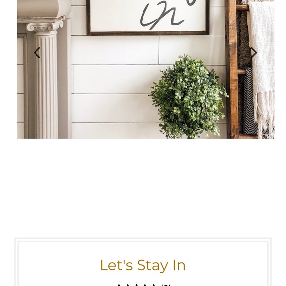 Let’s Stay In decor - Picture 8 of 9